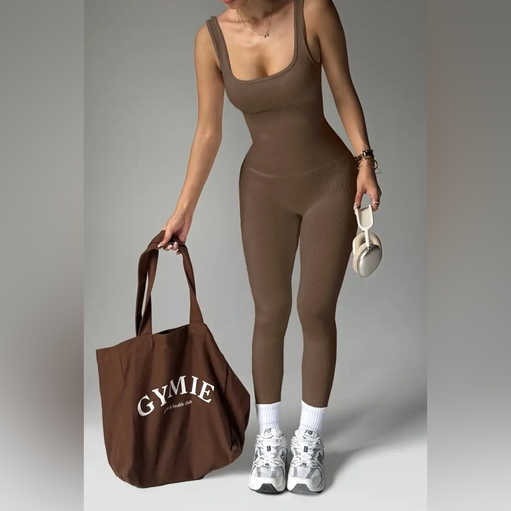 Brown women’s jumpsuit (L)
